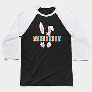 Rabbit Shirt, Bunny Shirt, Easter Baseball T-Shirt